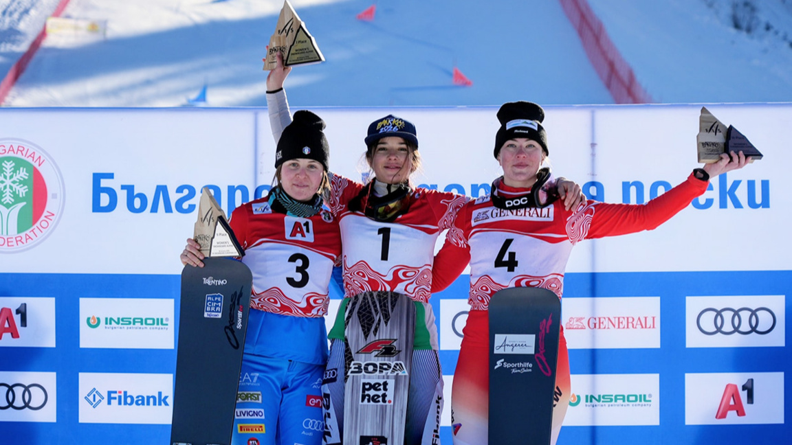 Malena Zamfirova wins European Cup women's parallel giant slalom in Bansko