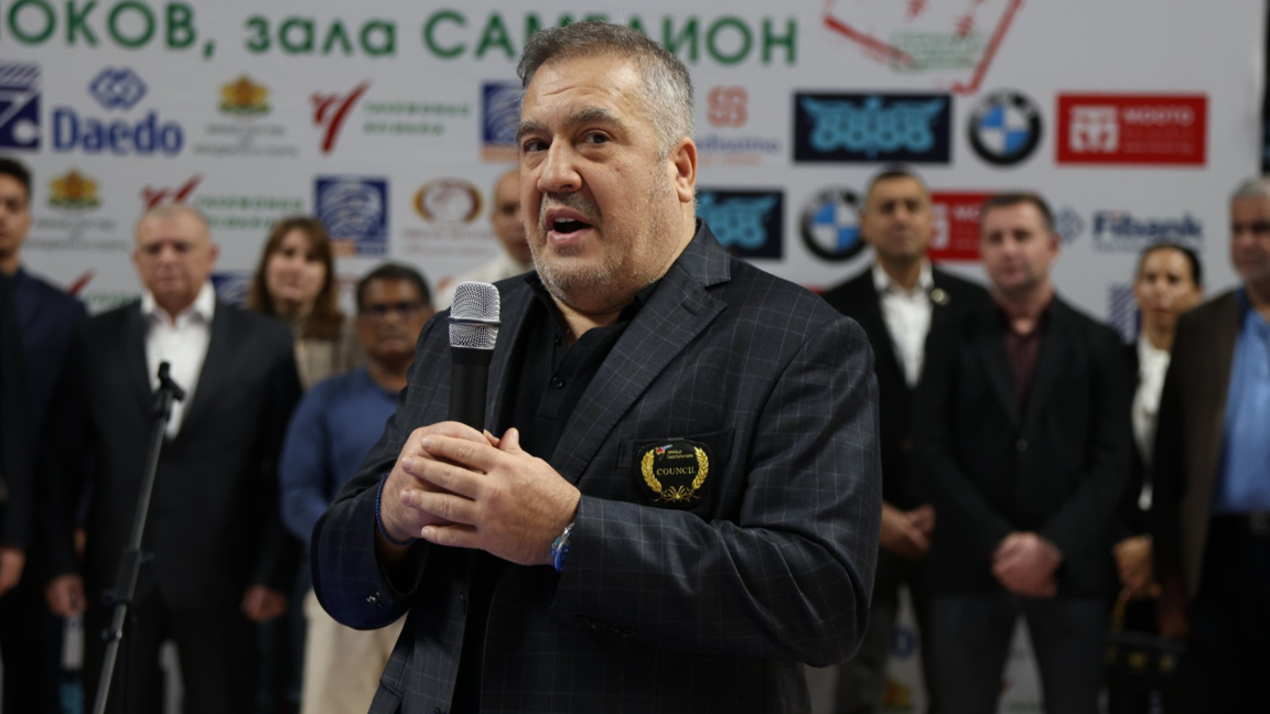 Слави Бинев - президент на БФ Таекуондо