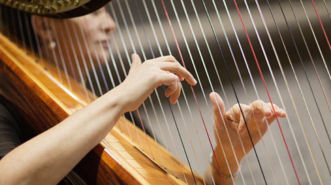 For the first time on stage in Bulgaria – a harp octet