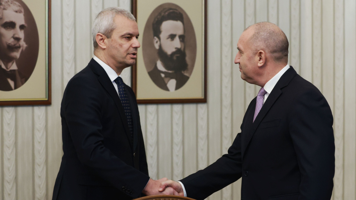 Костадинов пред президента: Няма какво да губим времето на хората