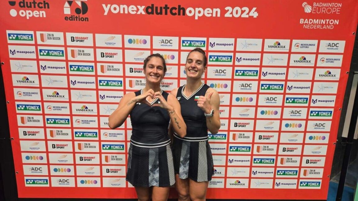 BADMITON: Stoeva sisters win doubles title in the Netherlands