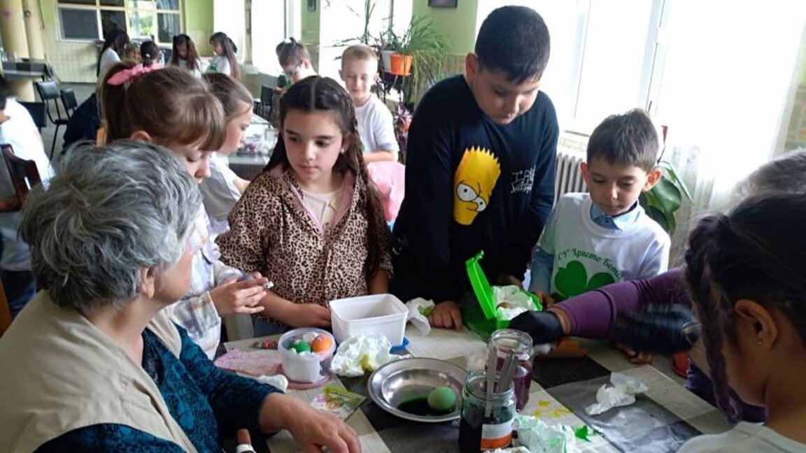 Terter köyündeki huzurevinde Paskalya Atölyesi etkinliği düzenlendi