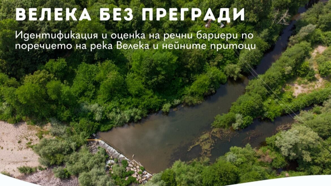 БФ "Биоразнообразие" стартира нов проект за речните бариери на Велека 