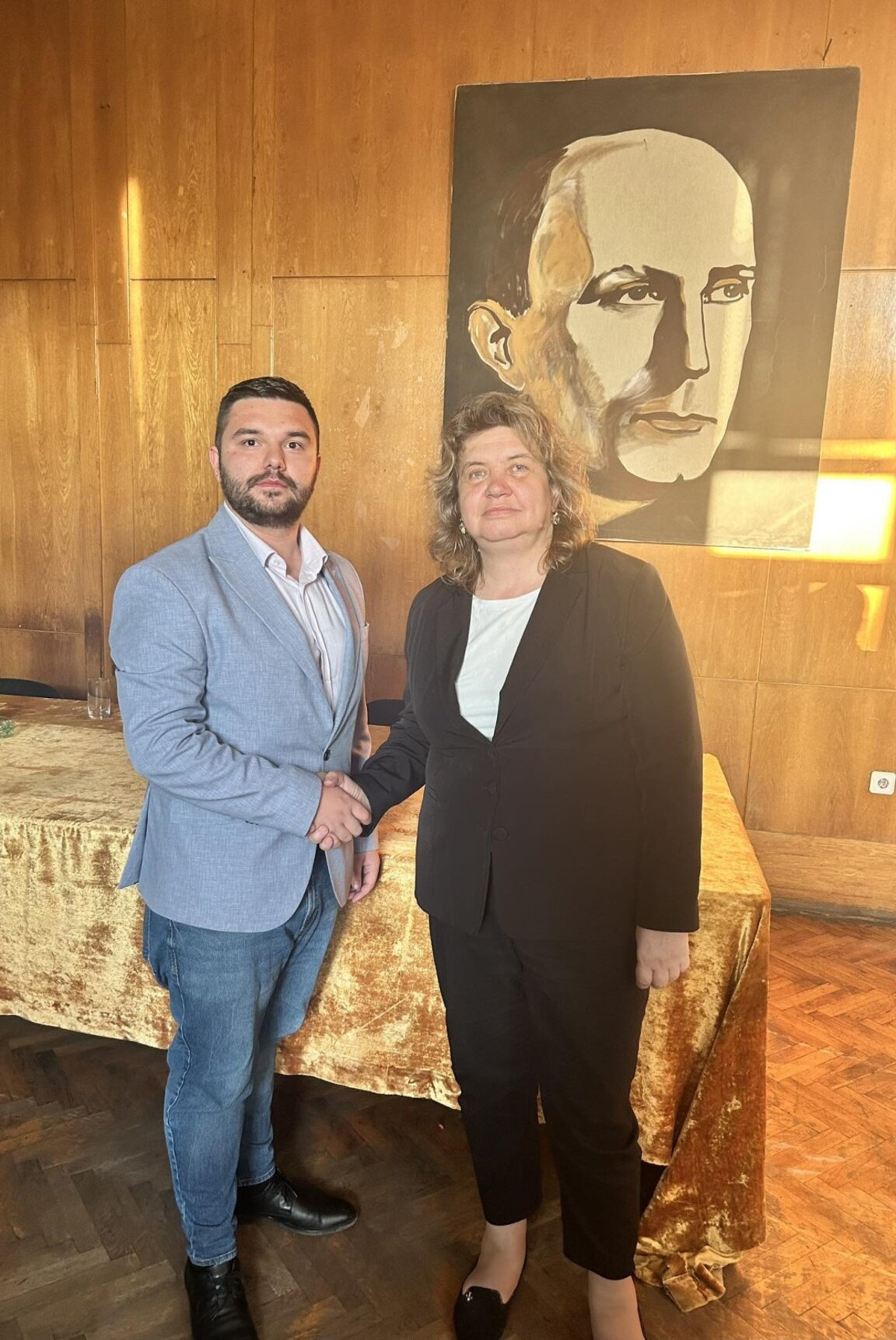 Наталия Киселова с Християн Пендиков