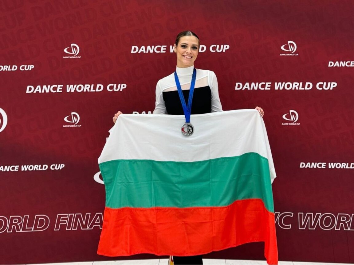 Dalia Rogova, promesa de Bulgaria en la competición mundial de danza