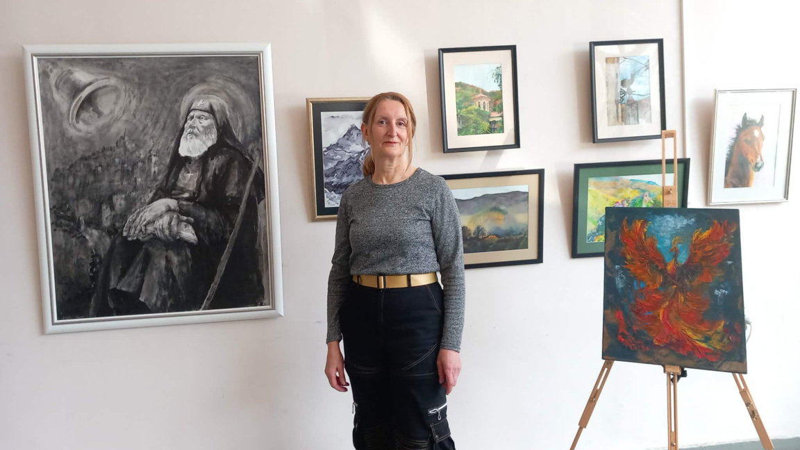 Изложба живопис в Културния център на Радио Пловдив