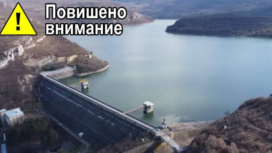 Очаква се тази нощ язовир "Ал. Стамболийски" да прелее