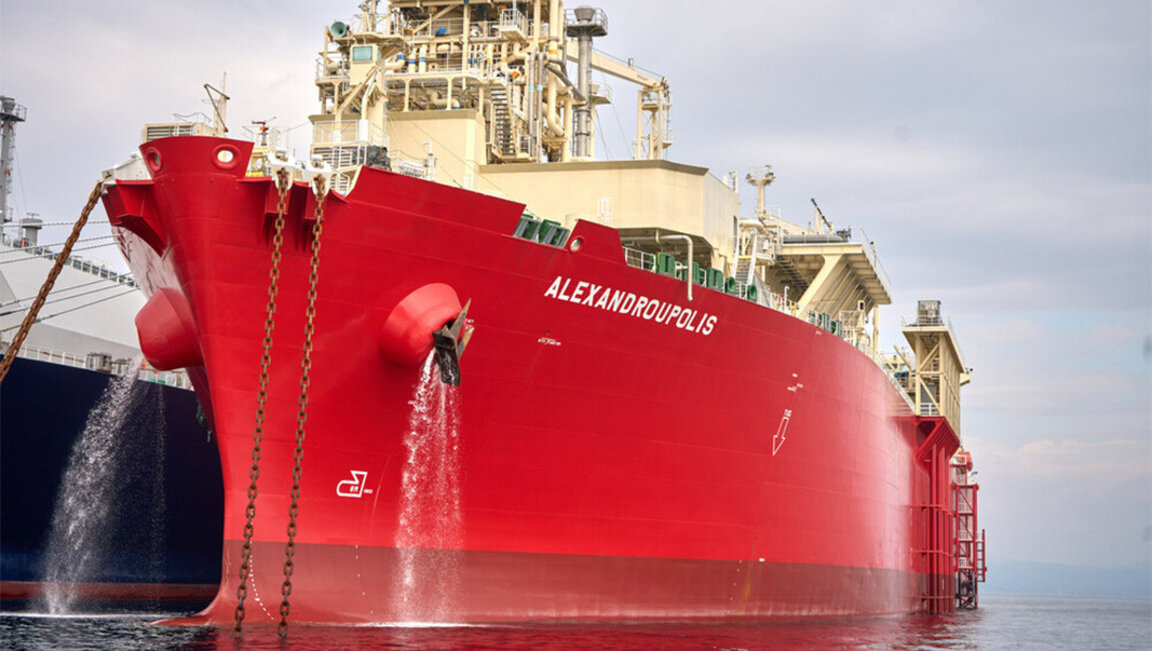 First LNG delivery from the Alexandroupolis terminal arrives in Bulgaria