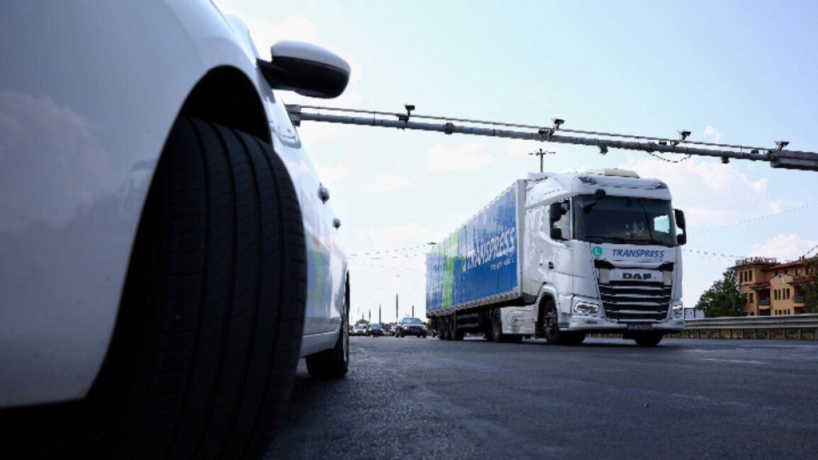 BG TOLL sistemi, aşırı yüklü kamyonlara otomatik olarak ceza kesiyor