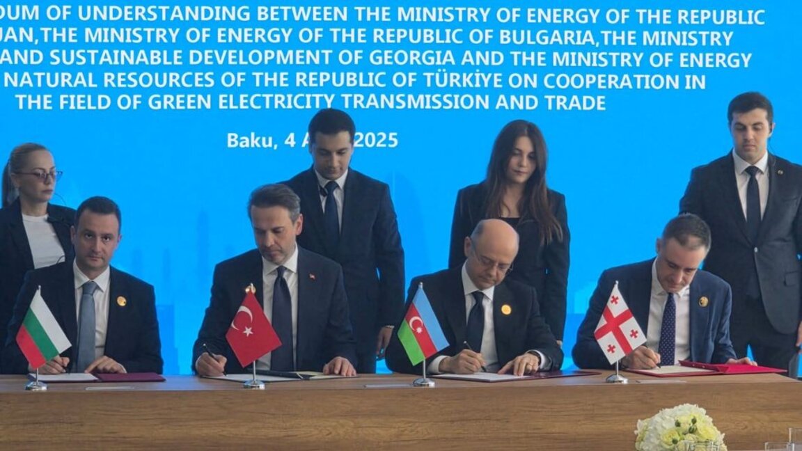 Bullgaria, Azerbajxhani, Turqia dhe Gjeorgjia do të bashkëpunojnë në energjinë e gjelbër