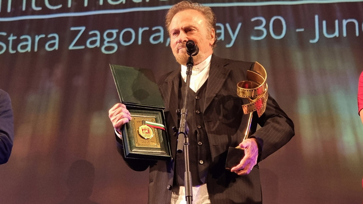 На кинофестивале «Золотая липа» Франко Неро вручили специальную награду