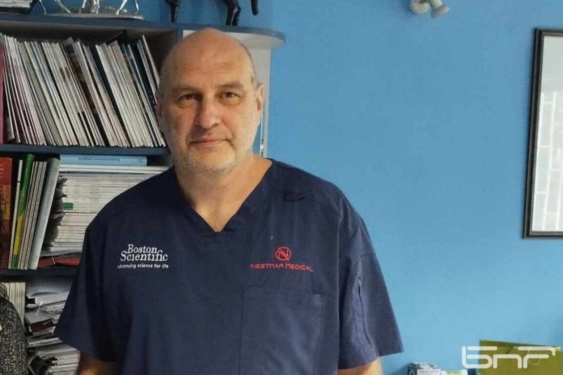 Доц. Васил Велчев, завеждащ Сектор електрокардиостимулация в УМБАЛ "Св. Анна"