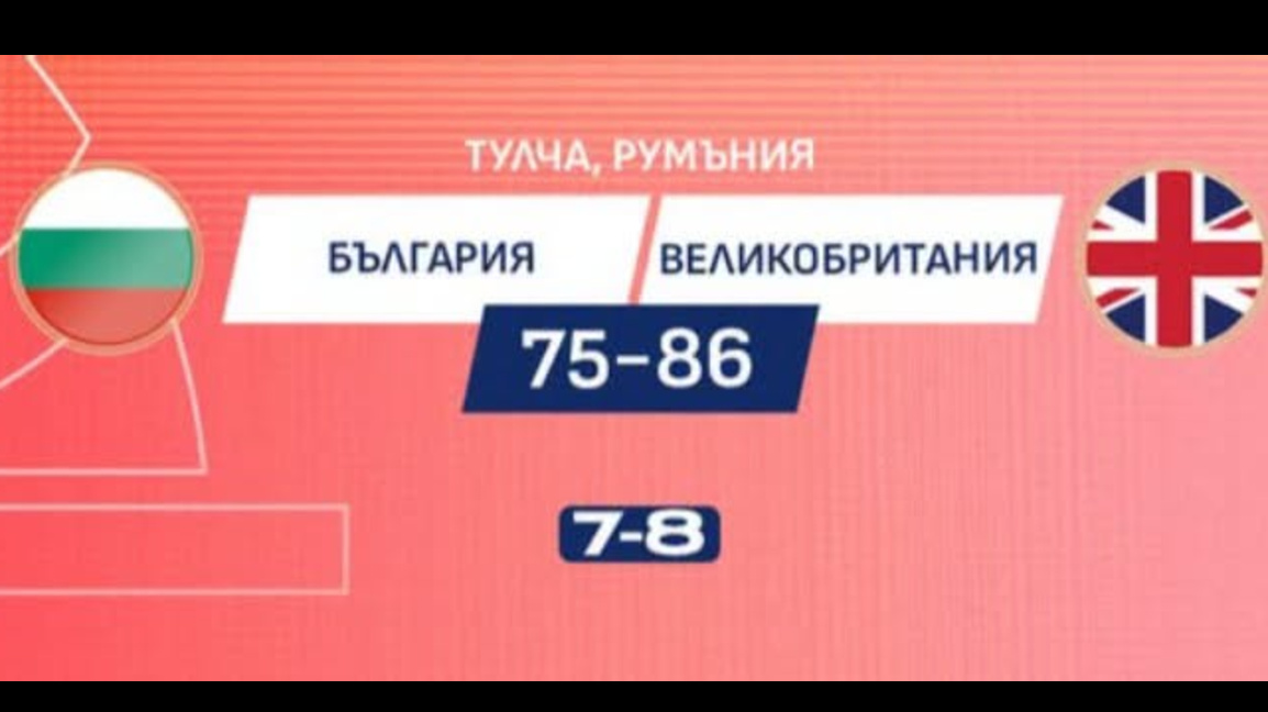 Българският тим изпусна победата в края