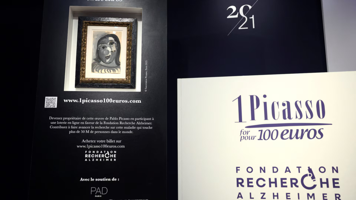 Французин спечели картина на Пикасо за 1 млн. евро с благотворителна цел