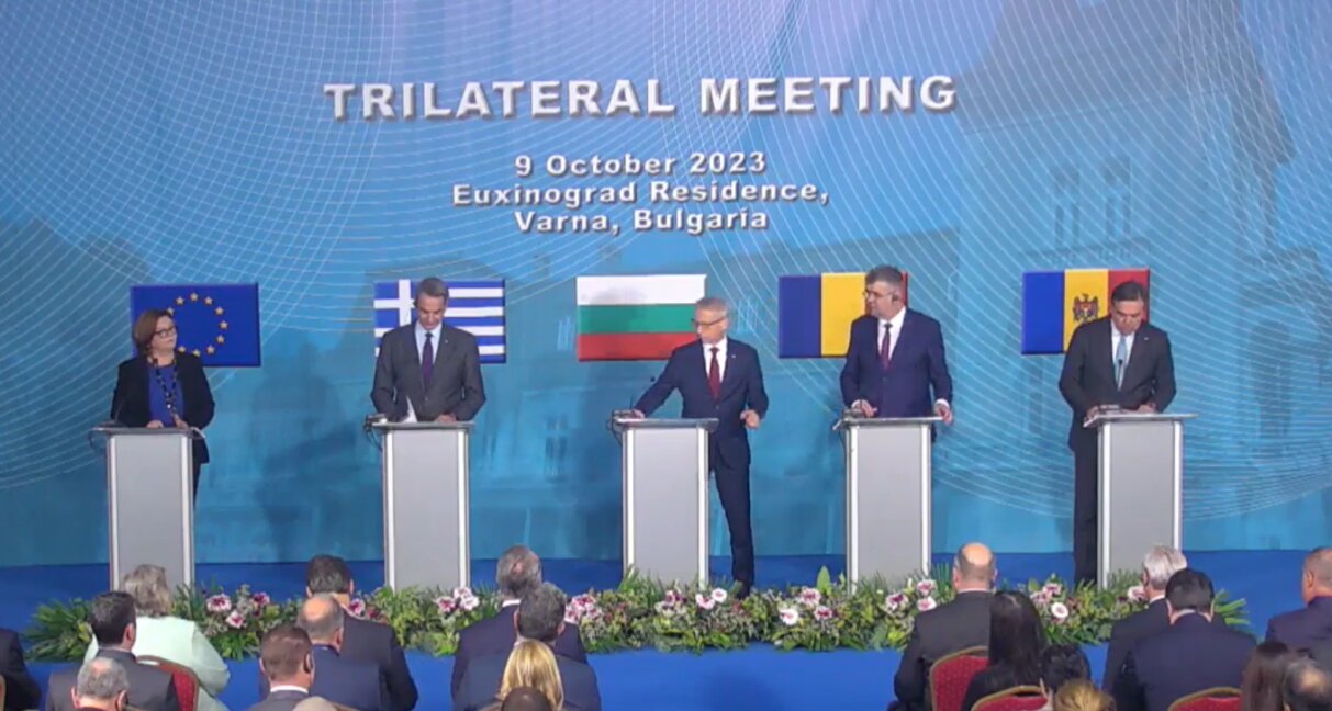 Тристранна среща между премиерите на България – Румъния – Гърция (ВИДЕО)