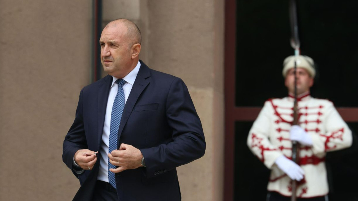 President Rumen Radev announces that he is stepping down 