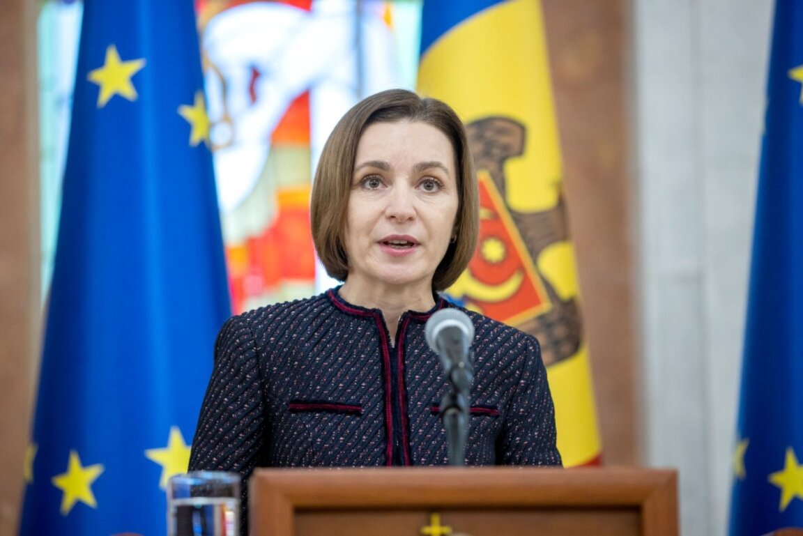 Президентката на Молдова Мая Санду