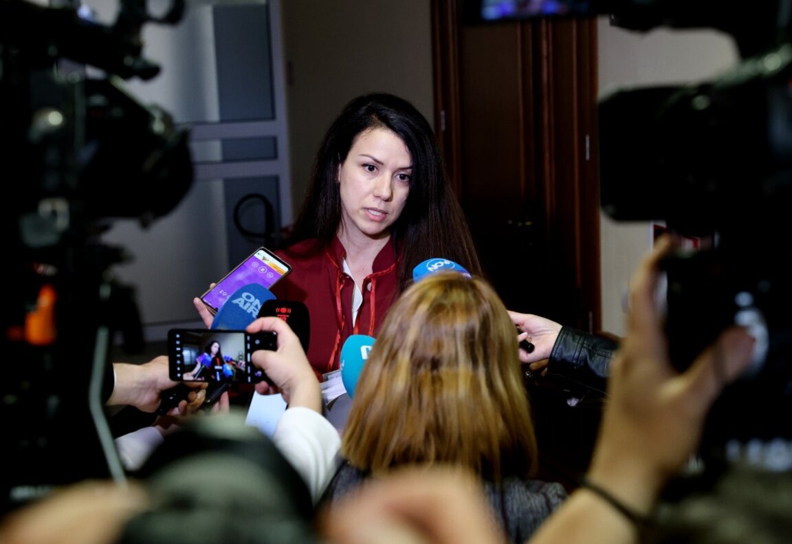 Прокурорът по делото Виолета Желева.