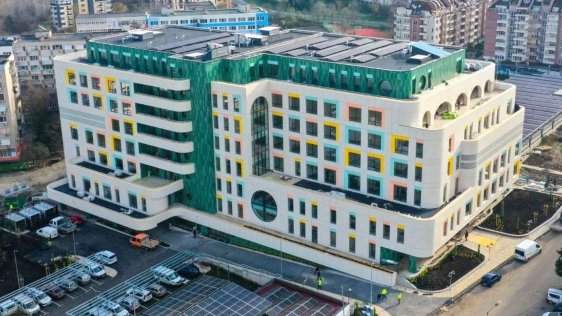 Neue Kinderklinik in Burgas mit 27 mediz...
