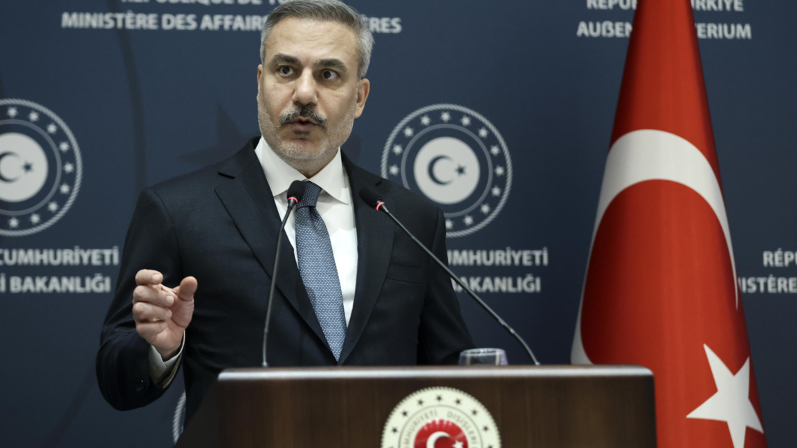 Турският външен министър Хакан Фидан.