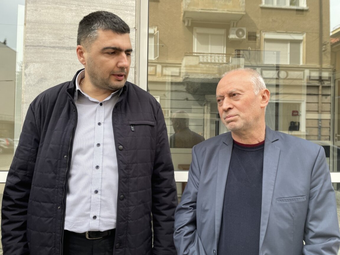 Окръжният прокурор Дичо Атанасов и прокурор Георги Николов