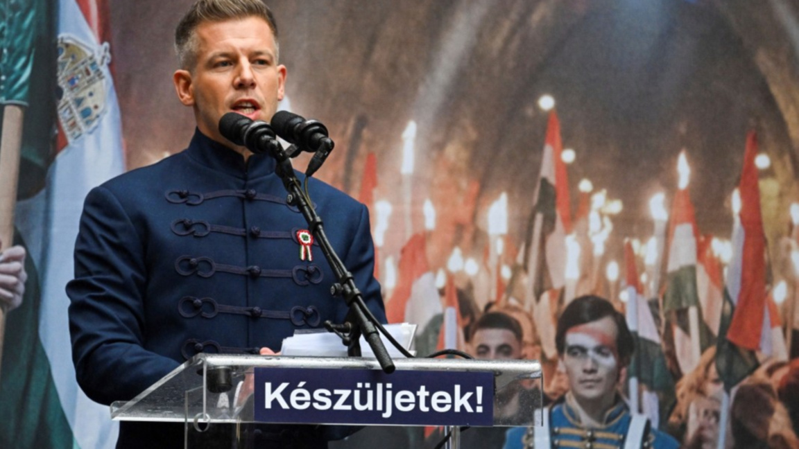Лидерът на партия "Тиса" Петер Мадяр