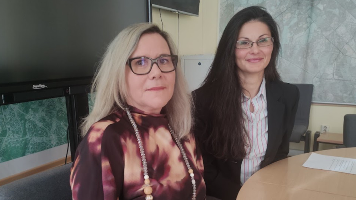 Надежда Бачева - зам. кмет на София и доц. Стоянка Черкезова от БАН