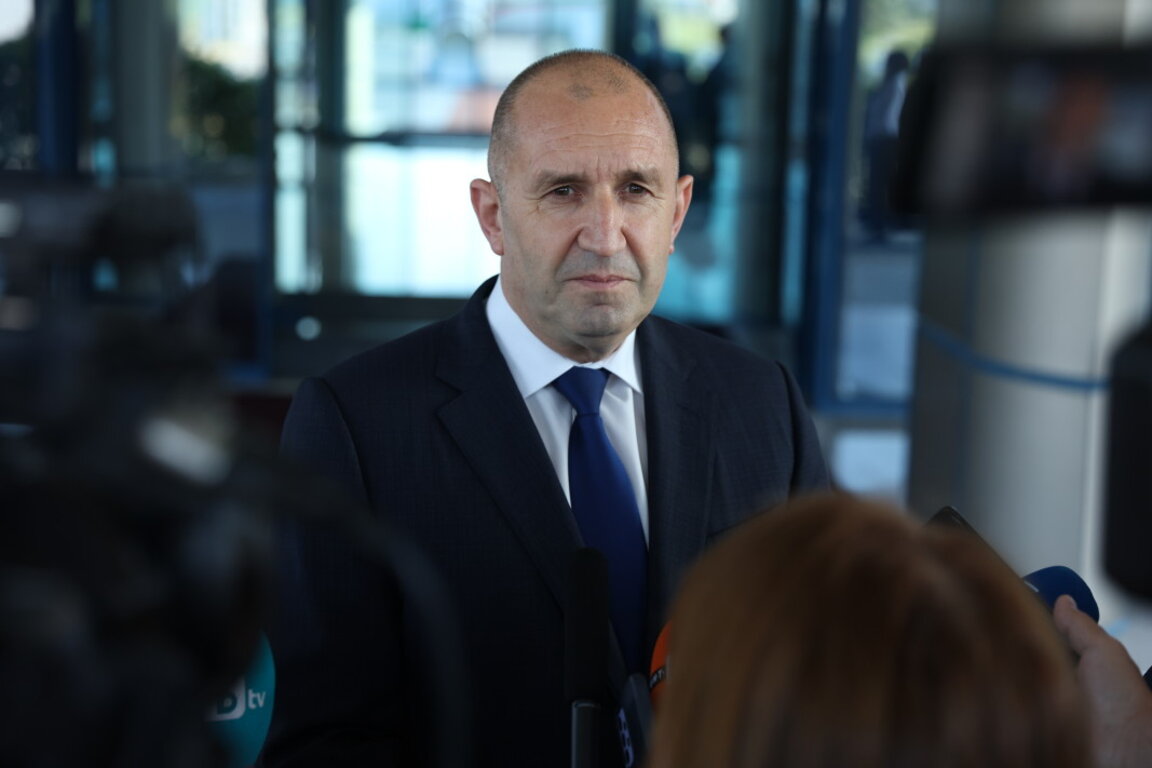 Cumhurbaşkanı Rumen Radev