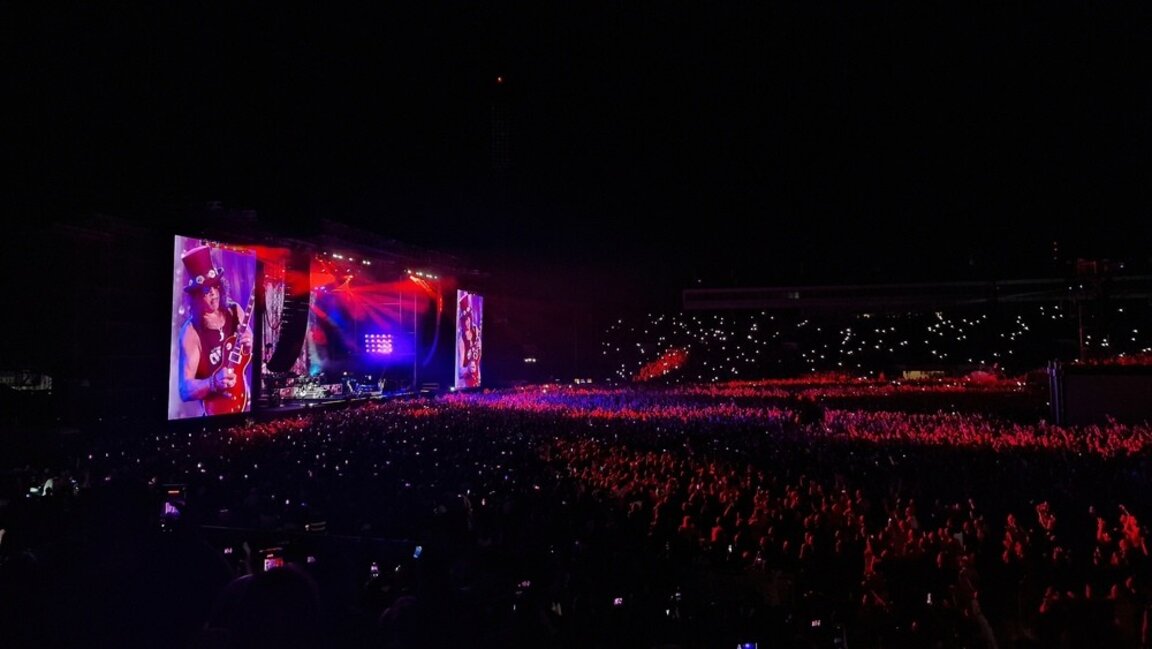 Guns N’ Roses spielten ihre Hits bei eindrucksvoller Show in Sofia
