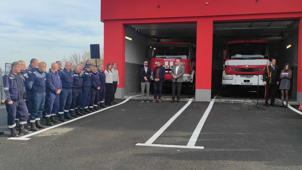 Пожарната в Средец-първата обновена по ПВУ