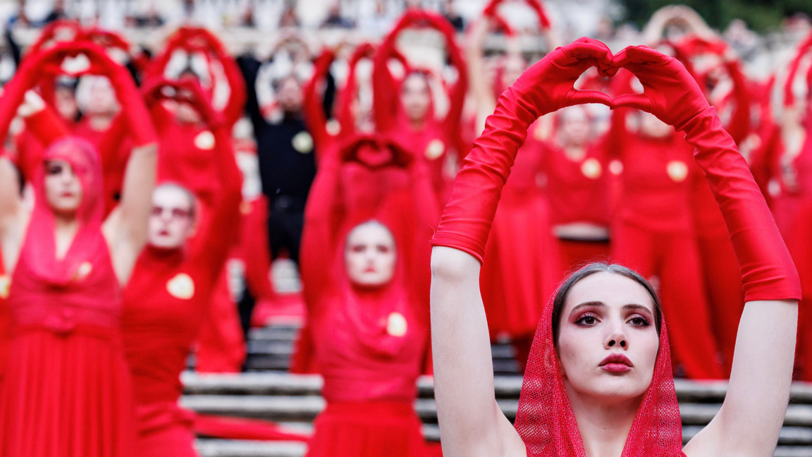 Пъформанс в Италия за Международия ден за борба с насилието над жени - 25 ноевмри 2025г.