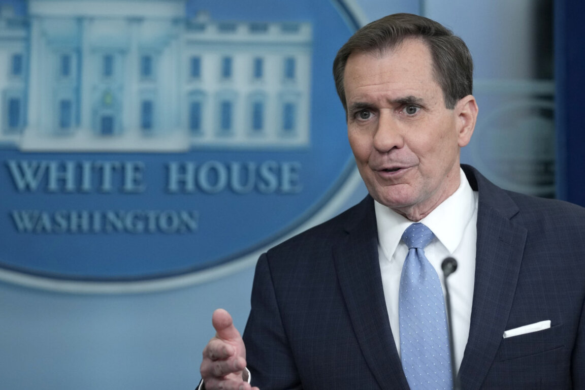 Говорителят на Белия дом по въпросите на националната сигурност Джон Кърби.