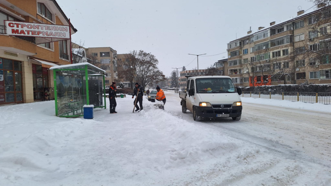 В Разград улиците са почистени