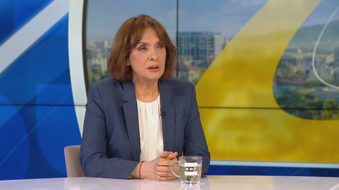 Caretaker Minister of Foreign Affairs Nadezhda Neynsky