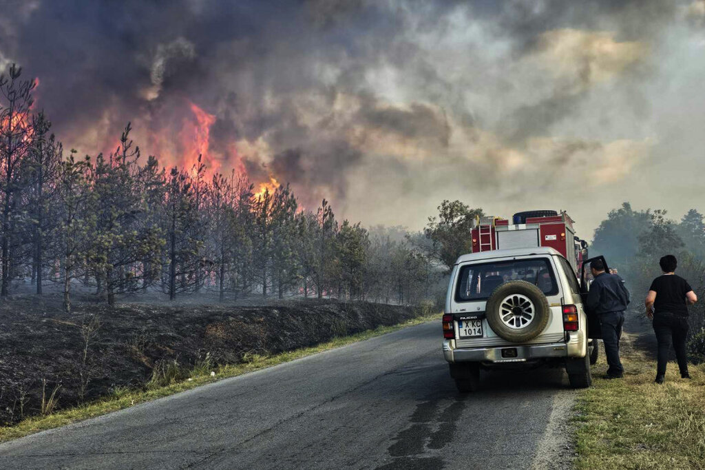 Частично бедствено положение  е обявено в община Харманли заради пожар