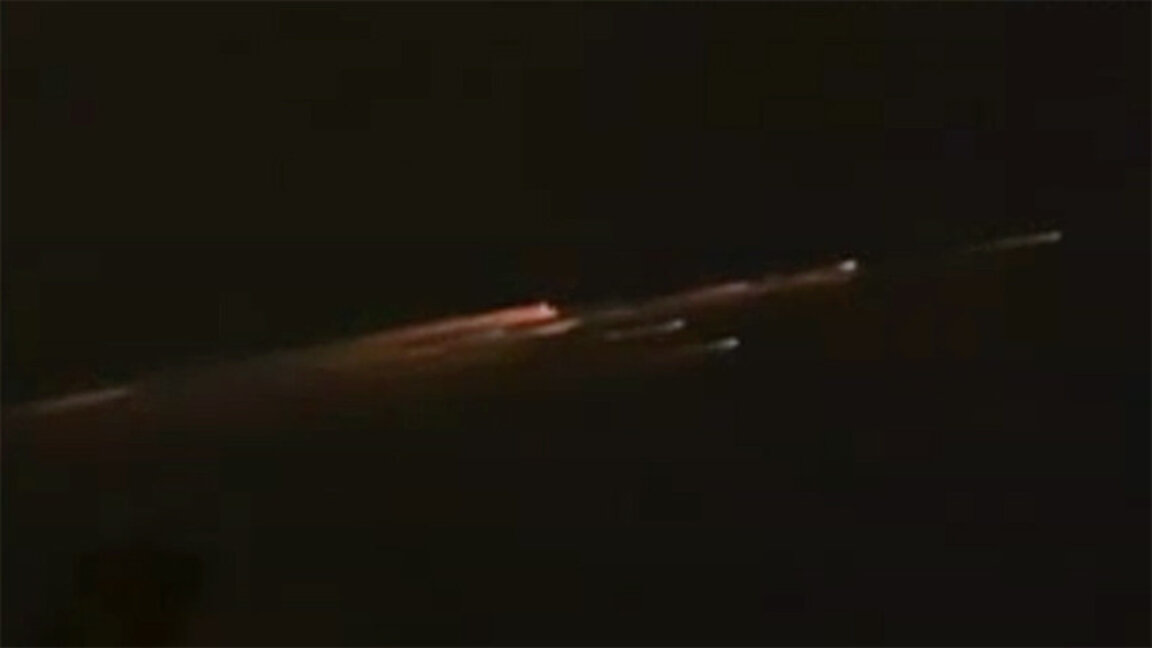 Escombros de un satélite sobrevolaron el cielo búlgaro