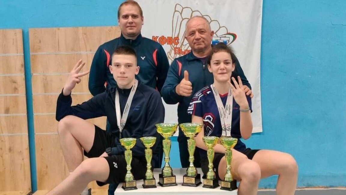 Бадминтонистите постигнаха нови успехи