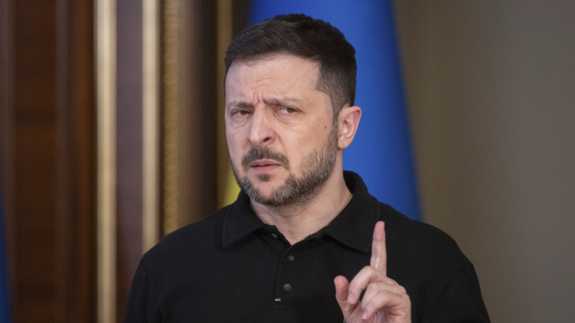 Президентът на Украйна Володимир Зеленски.