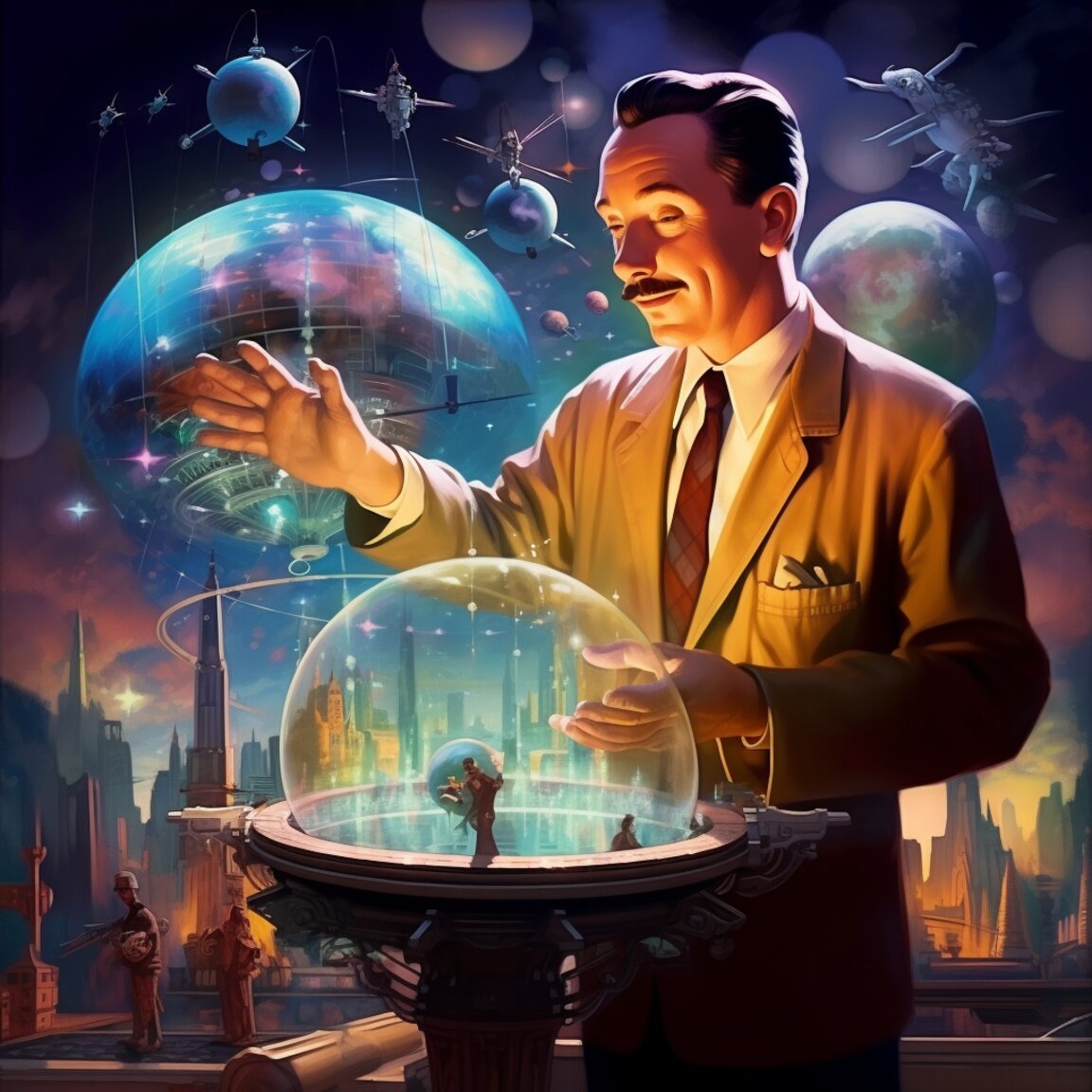 Стогодишният Уолт, който изскочи през екрана и никога не изчезна