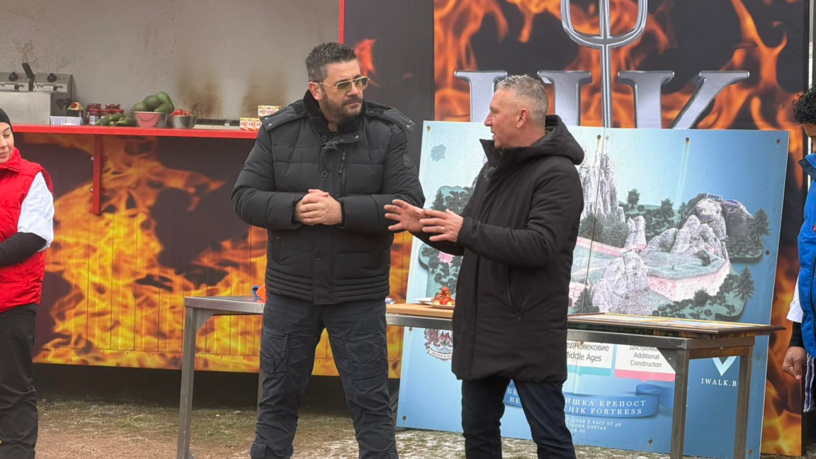 Популярно кулинарно предаване засне епизод в Белоградчишка крепост