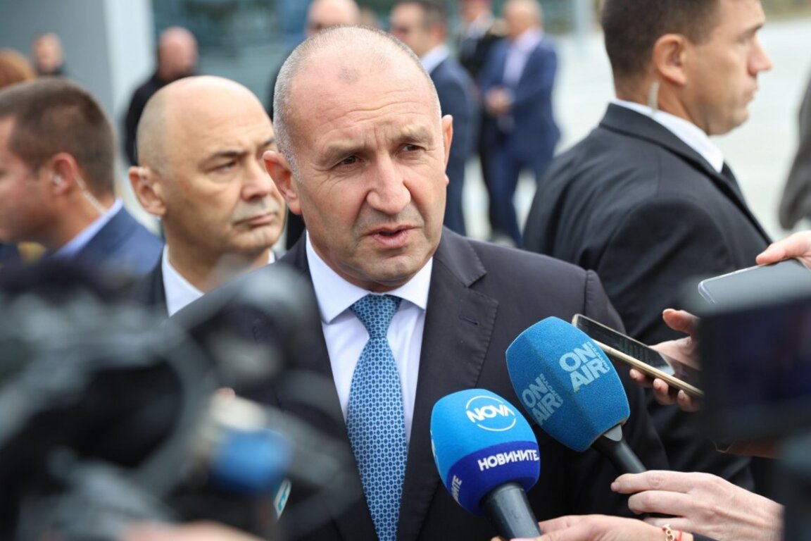 Rumen Radev: Încetarea violenței în Orientul Mijlociu necesită o acțiune internațională