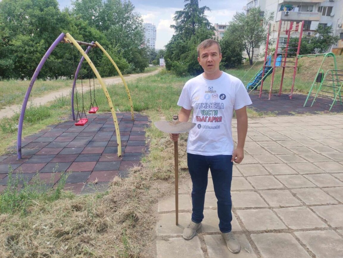 Румънецът Габриел, който чисти България: Много добри хора срещнах за една година