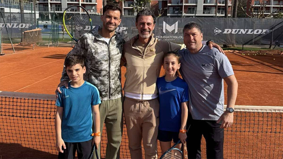 Grigor Dimitrov sends two Bulgarian children to the prestigious Mouratoglou Tennis Academy