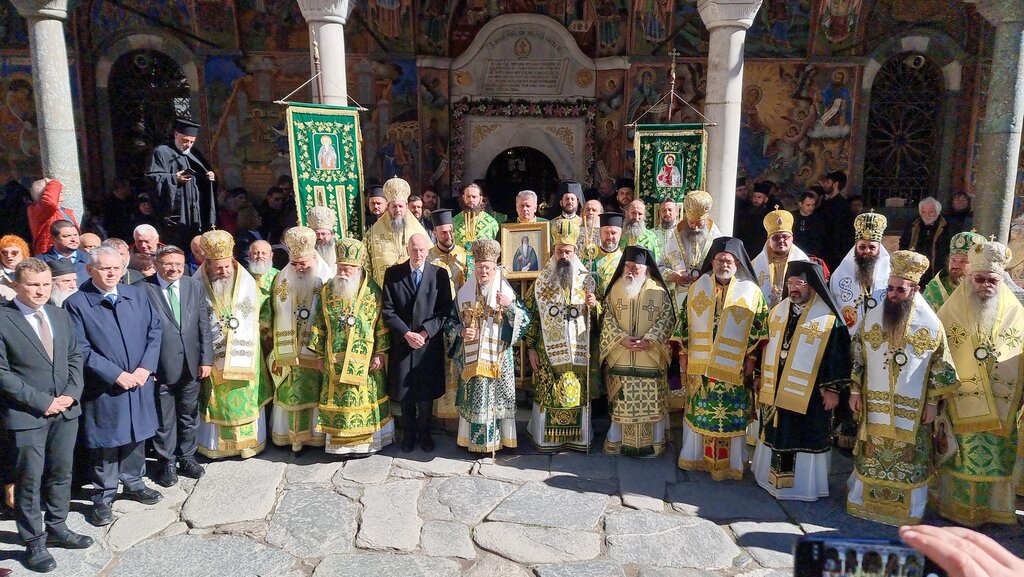 Вселенският патриарх Вартоломей се поклони пред мощите на св. Йоан Рилски