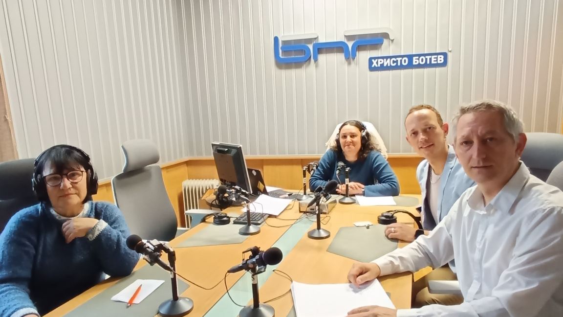 В студиото на предаването