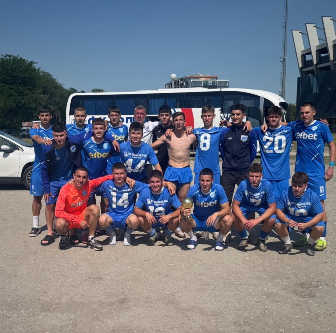 АРДА U19 безапелационни шампиони за полусезона в зоната си без загуба