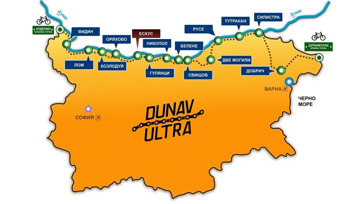 Dunav Ultra cycle route on Lonely Planet's radar