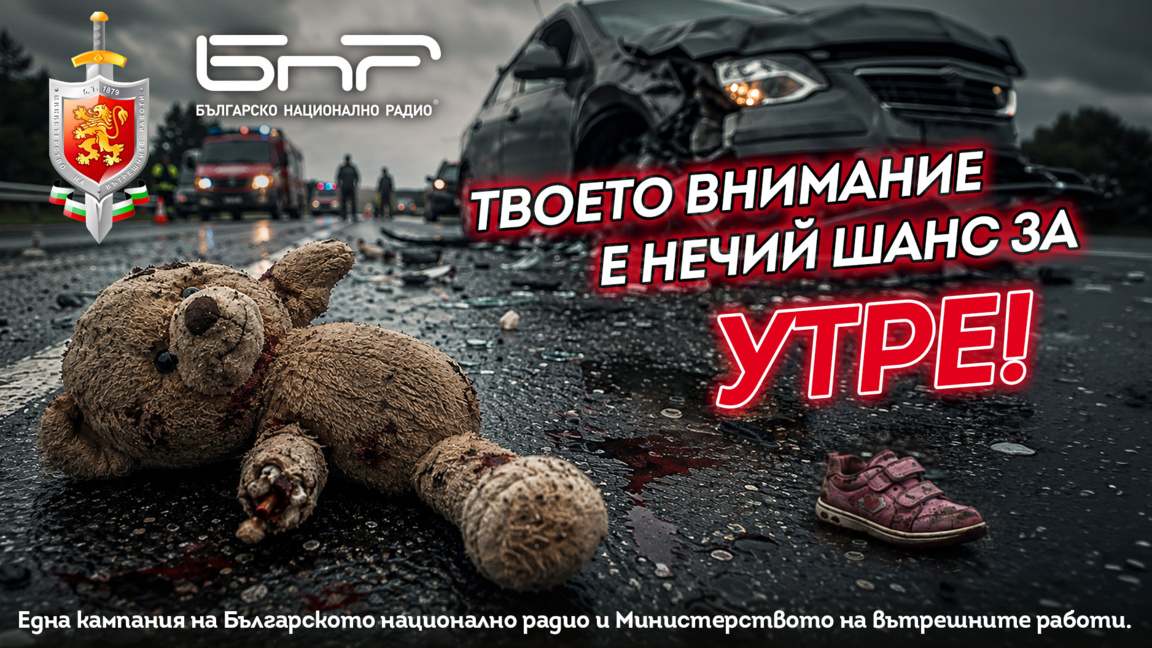 Над 95% от катастрофите заради неправилна преценка на водача, не се разсейвайте!