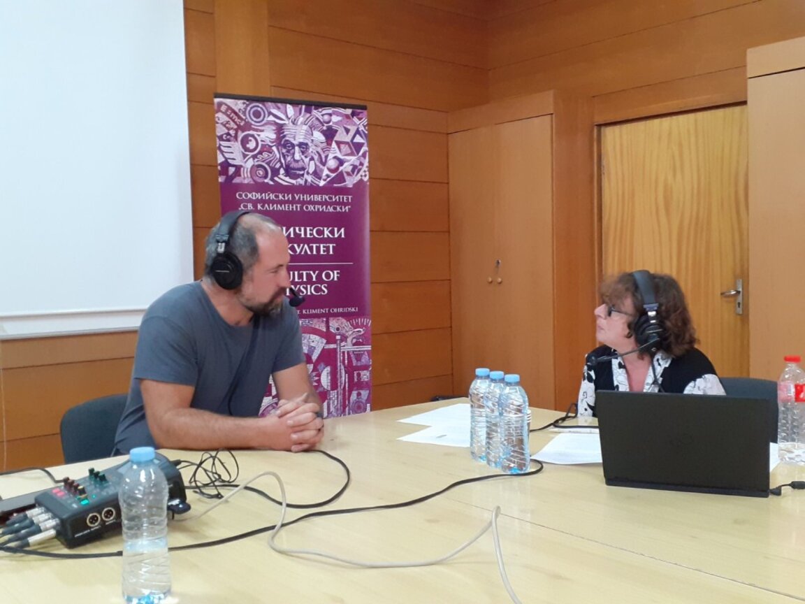 доц. д-р Христомир Йорданов и Ани Костова