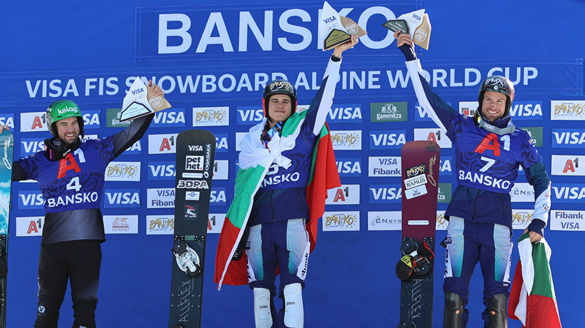 Për herë të parë Tervell Zamfirov fitoi Kupën e Botës në snowboard alpin